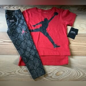 Jordan girls 2 pc set size 6(NWT) ~PRICE IS FIRM~